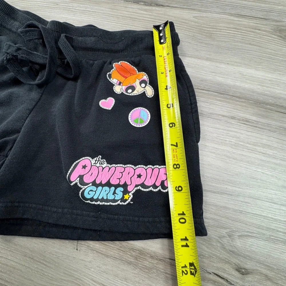 Cartoon Network Powerpuff Girls‎ Black Fleece Lounge Shorts Girls S